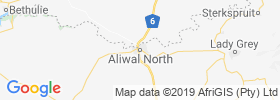 Aliwal North map